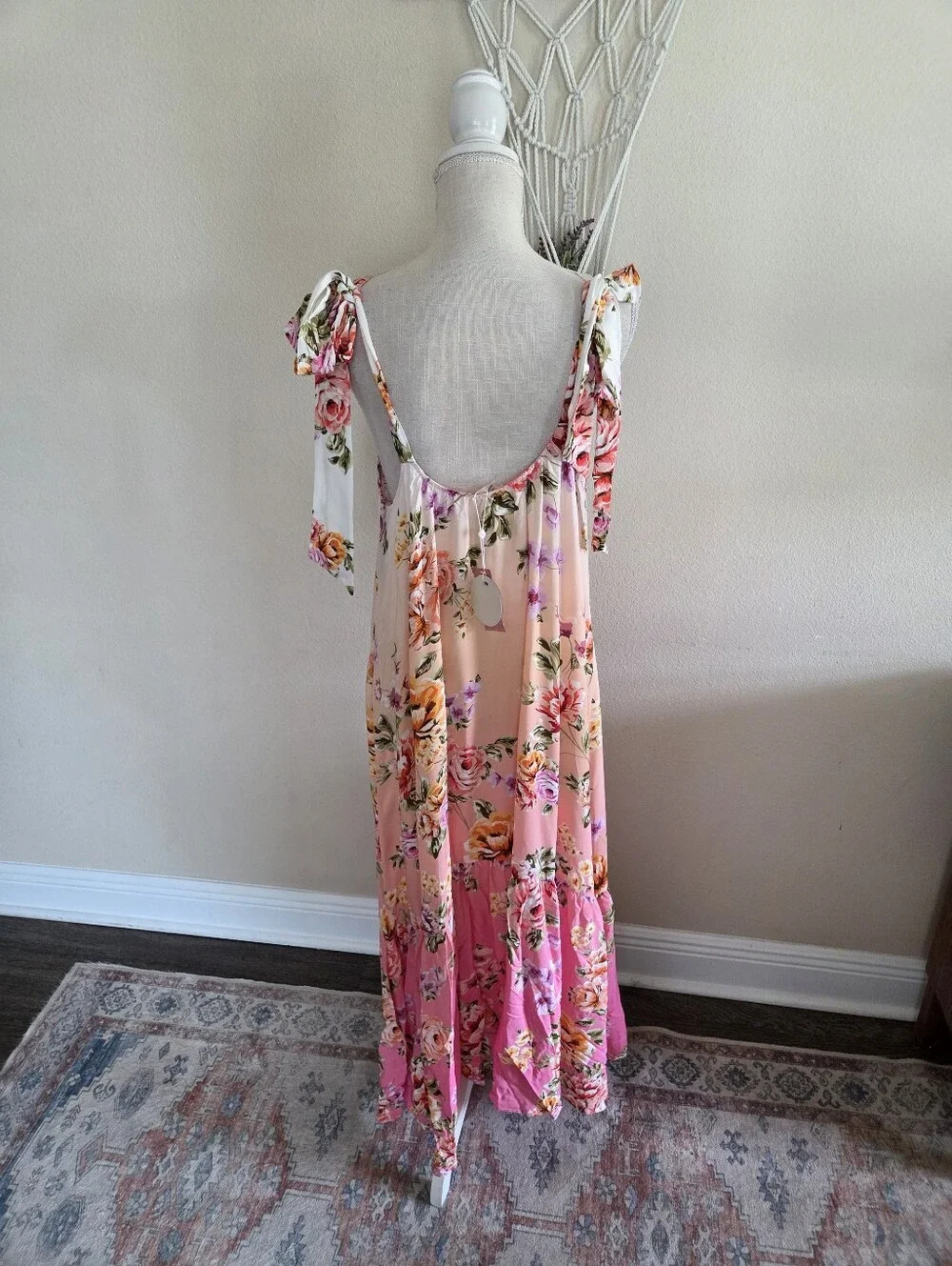 Pq Swim Bahia Leilani Cover Up Dress Size XS/S in Multi NWT $164 Resort Wear